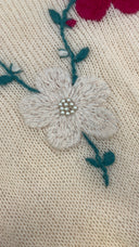 Maglione a fiori in lana John Walker
