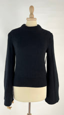 Maglione corto maniche ampie Lolou Studio