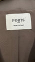 Blazer piega frontale