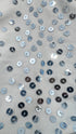 Top paillettes incrociato
