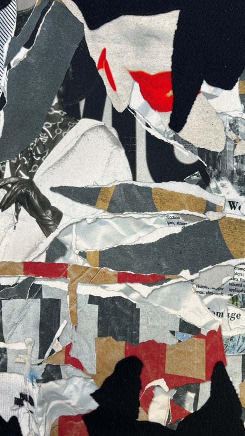 Moschino maglione collage