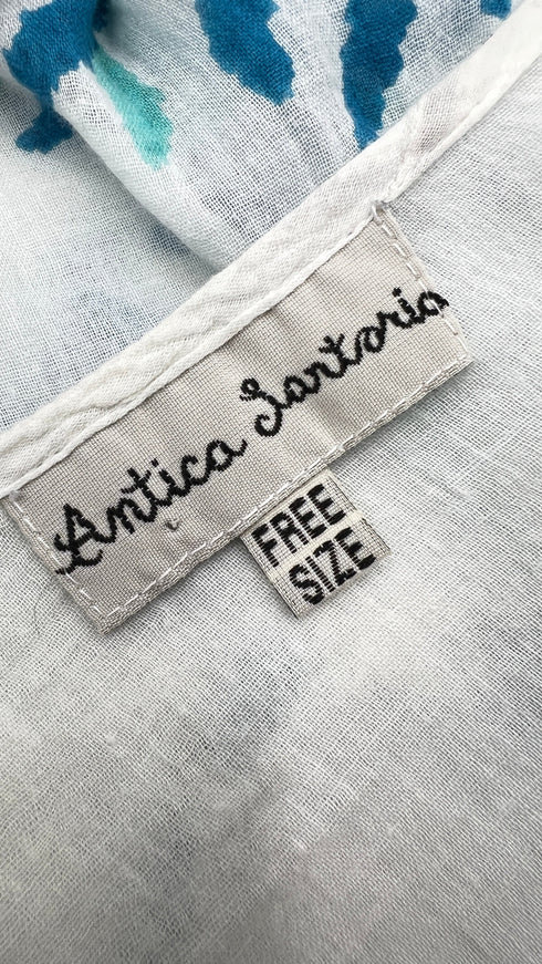 Kaftano in cotone stampato