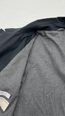 Trench corto blu Brunello cucinelli