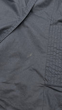 Trench corto blu Brunello cucinelli