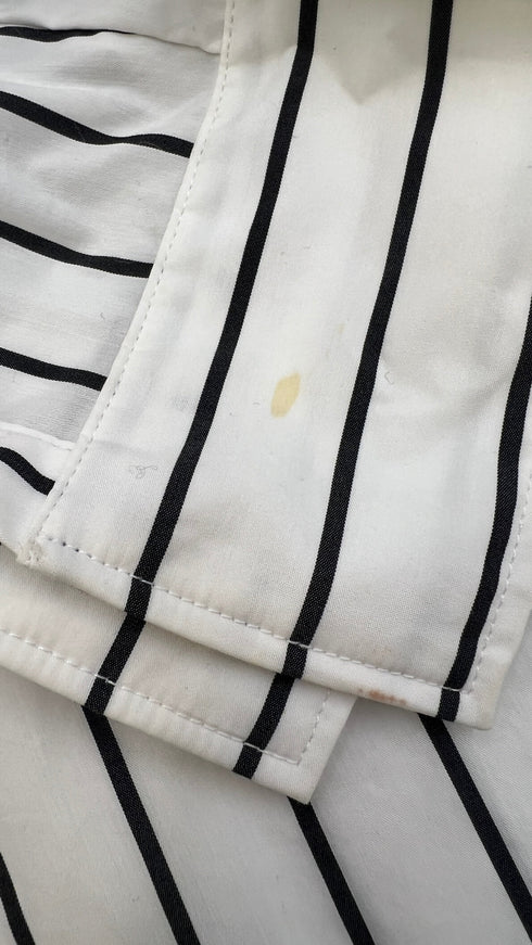 Camicia in popeline a righe