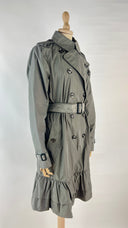 Trench con balza arricciata BURBERRY london