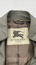 Trench con balza arricciata BURBERRY london