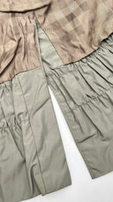 Trench con balza arricciata BURBERRY london
