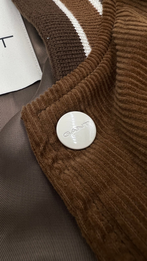 Bomber in velluto a coste