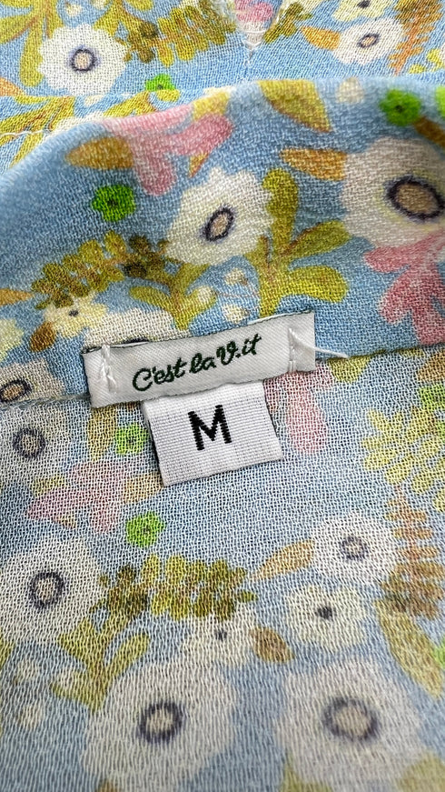 Blusa margherite stampate