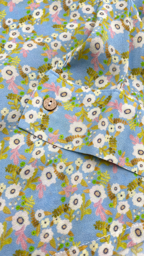 Blusa margherite stampate