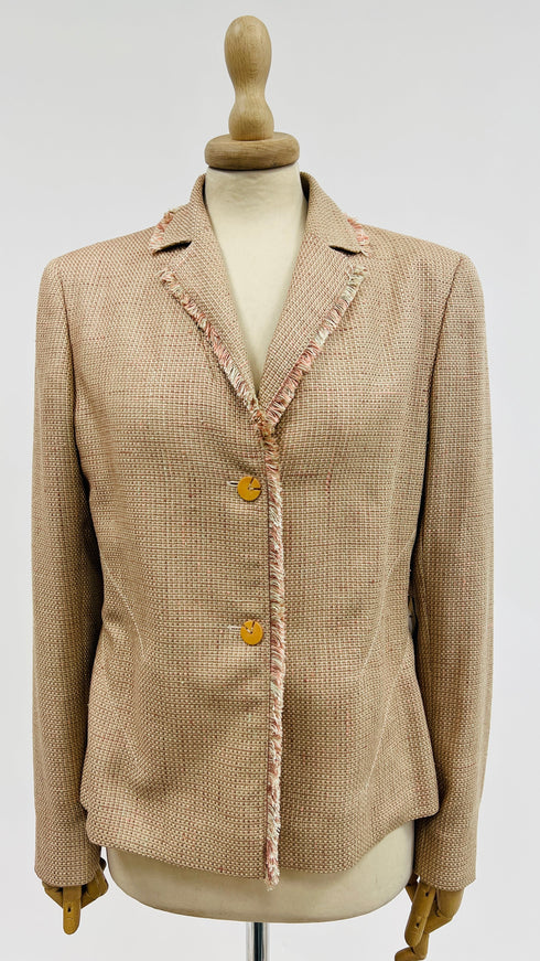 Blazer sfrangiato vintage