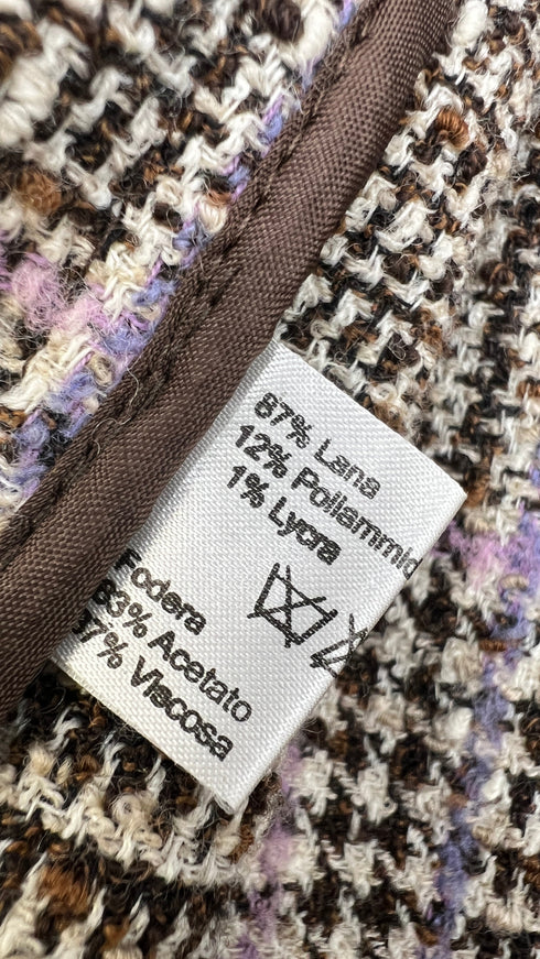 Blazer bouclé sfoderato