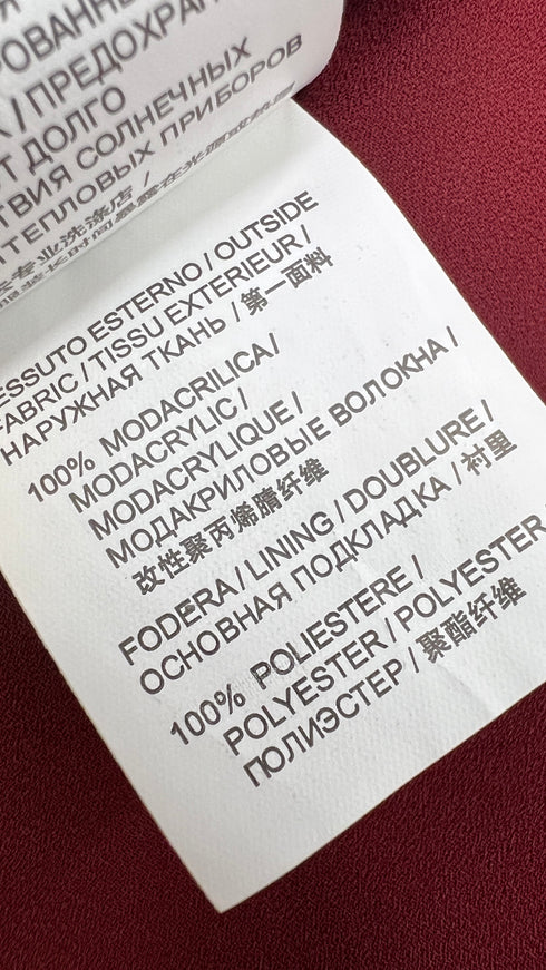 Ecopelliccia a righe