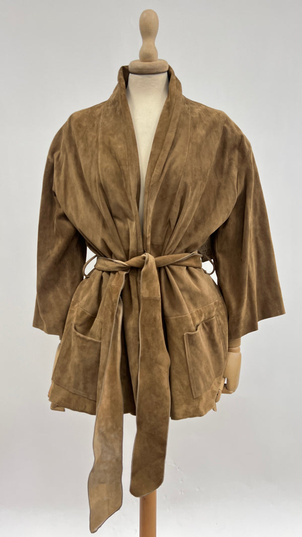 Giacca in suede vintage