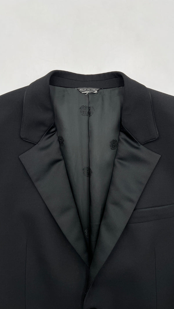 Blazer nero monopetto vintage