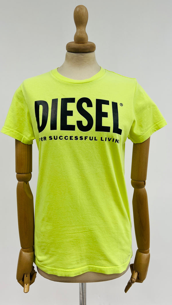 T-shirt fluo logo