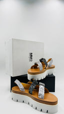 Sandalo platform glitter MM6