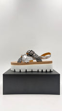 Sandalo platform glitter MM6