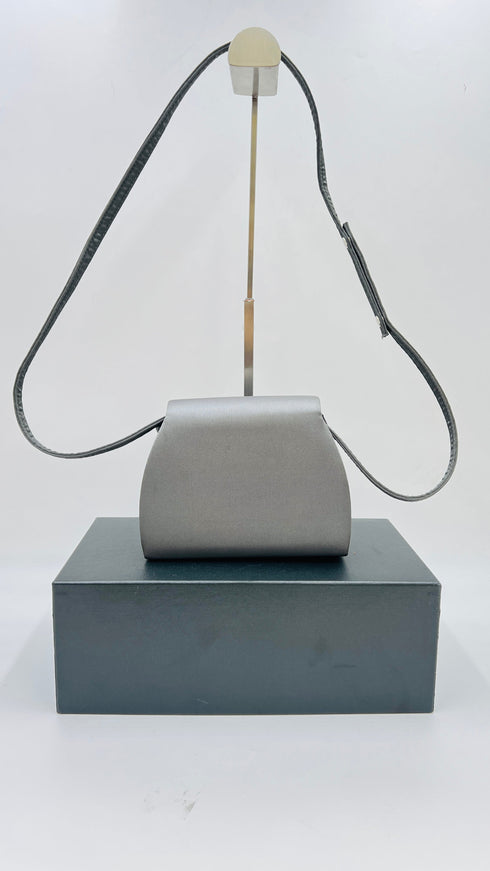 Borsa raso grigio