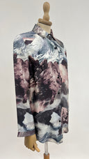 Camicia stampa montagne CARVEN