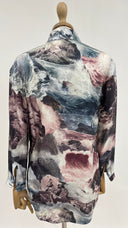 Camicia stampa montagne CARVEN