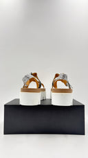 Sandalo platform glitter MM6