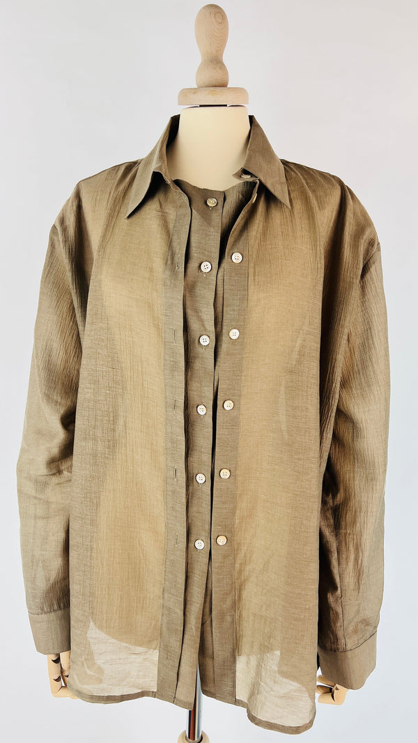 Camicia over leggera