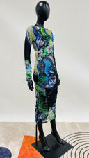 Abito midi drappeggiato hildur yeoman