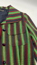 Giacca vintage a righe CARAZZATO MILANO