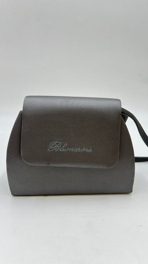 Borsa raso grigio