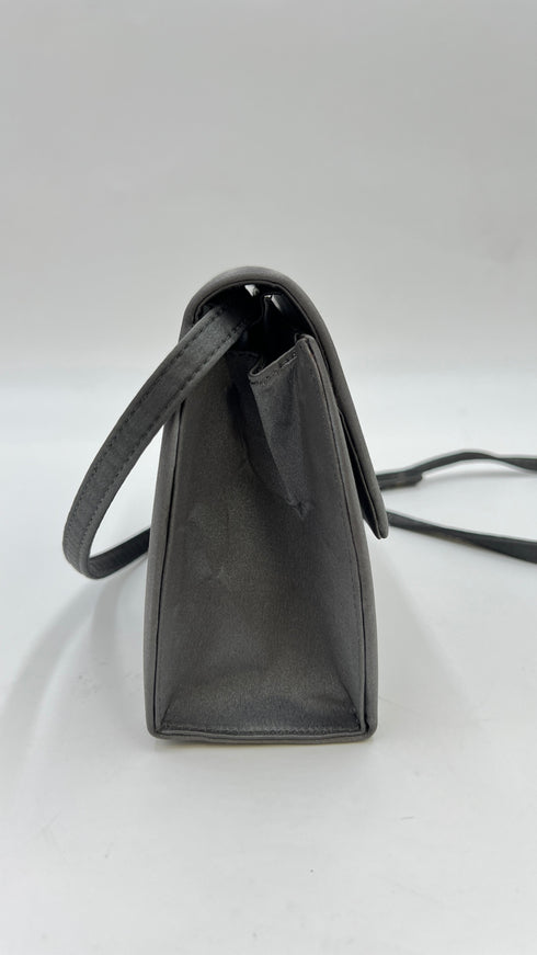 Borsa raso grigio