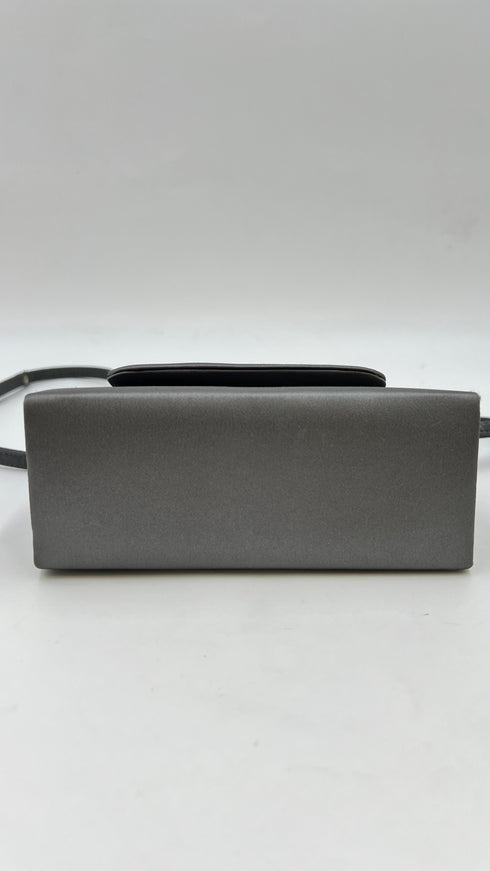Borsa raso grigio