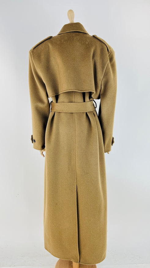 Trench oversized "Nikola" con cartellino