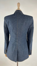 Blazer monopetto denim Saint Laurent