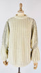 Maglione lana con cristalli