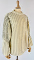 Maglione lana con cristalli