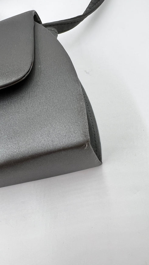 Borsa raso grigio