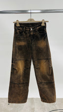 Jeans logo candeggiati ARIES