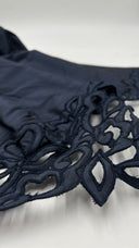 Abito shantung e pizzo Unsigned