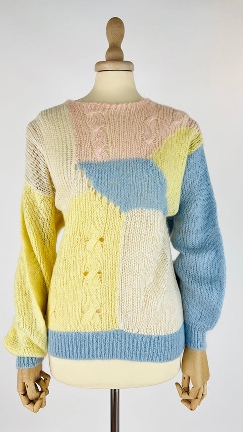 Maglia colori pastello