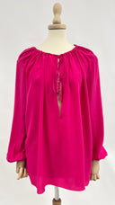 Blusa fucsia Saint Laurent