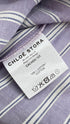 Camicia a serafino a righe