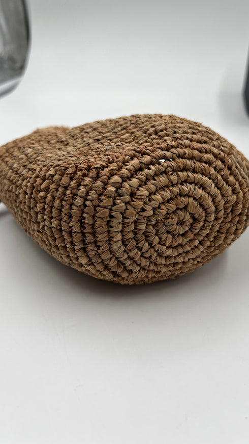 Borsa mini in raffia