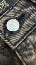 Jeans logo candeggiati ARIES
