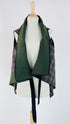 Gilet tartan verde