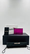 Porta carte pelle fuchsia cartellino