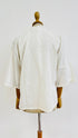 Camicia abbottonatura asimmetrica