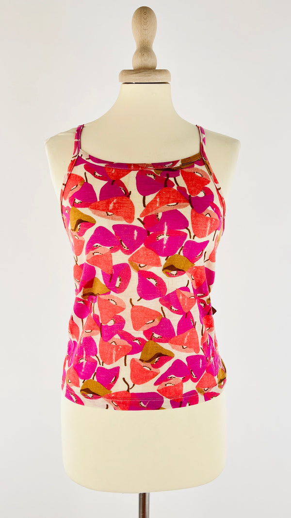 Canotta stampa a fiori