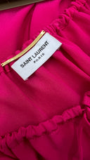 Blusa fucsia Saint Laurent